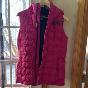 The North Face Pink Quilted Puffer Vest